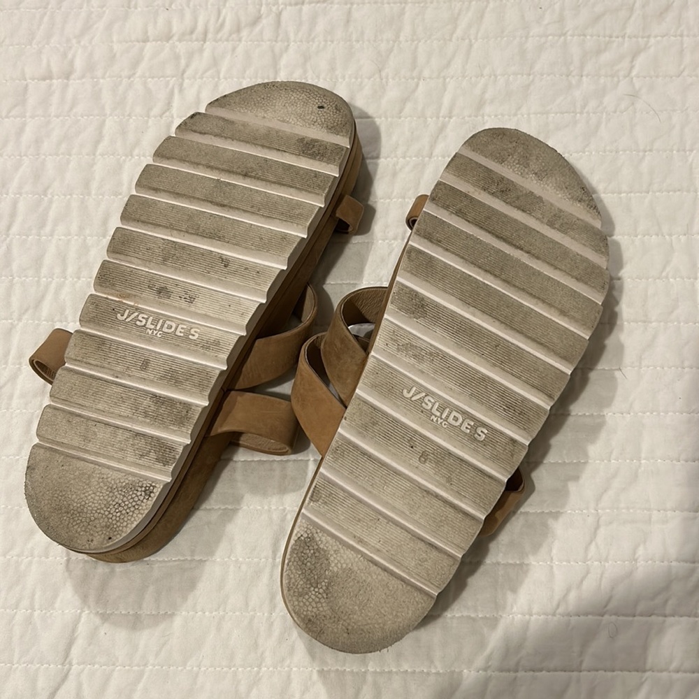 J Slides Sandals Size 8 - image 2